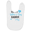 Happy First Father's Day Daddy Baby Bibs