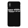 don't worry iPhoneX