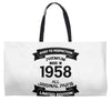 Premium Vintage  1958 Weekender Totes
