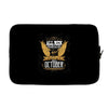 All Men Are Created Equal But Only The Best Are Born In October Laptop sleeve
