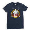 the grey Ladies Fitted T-Shirt