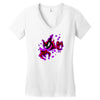 haunter carnage mash up Women's V-Neck T-Shirt