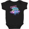 pantsuits and pistols Baby Bodysuit