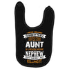 Super Cool Aunt Of A Freaking Awesome Nephew Baby Bibs