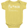 fathor Baby Bodysuit