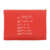 X-Mas Math Accessory Pouches