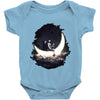moon sailing Baby Onesie