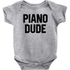 Piano Dude Baby Onesie