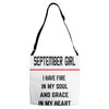 September Girl Adjustable Strap Totes