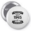 Premium Vintage 1945 Pin-back button