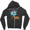 gumball test your might Zipper Hoodie