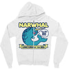 narwhal Zipper Hoodie