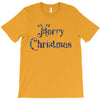merry christmas colorful glitter T-Shirt