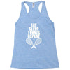 Eat Sleep Tennis Repeat Racerback Tank