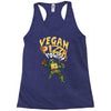 vegan pizza power Racerback Tank