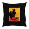 fury of the night Throw Pillow