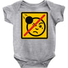 not the face Baby Onesie