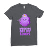 working off my lumps Ladies Fitted T-Shirt