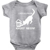 i need a beer right meow Baby Onesie