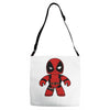 deadpool robot Adjustable Strap Totes