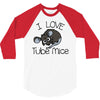 love tube mice 3/4 Sleeve Shirt