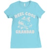 fishing Ladies Fitted T-Shirt
