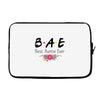 Bae Best Auntie Ever Friends Tv Show Parody Laptop sleeve
