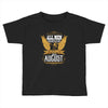 All Men Are Created Equal But Only The Best Are Born In August Toddler T-shirt
