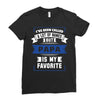 I've Been Called A Lot Of Names But Papa Is My Favorite Ladies Fitted T-Shirt