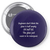 funny engineer geek quote Pin-back button