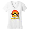 happy pokeween Women's V-Neck T-Shirt