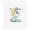 unicorns are born in march cute unicorn Mousepad
