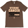 Uterine Cancer Awareness I Wear Peach For Some Special To Me T-Shirt