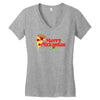 merry pizzamas 2 Women's V-Neck T-Shirt