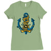 king of pirates anchor Ladies Fitted T-Shirt