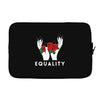 equality white Laptop sleeve