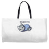 blanket purrito Weekender Totes
