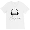 feed me beats V-Neck Tee