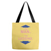 the man   the legend funny Tote Bags