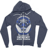 Forever The Title Emergency Medical Technician Zipper Hoodie