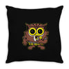 mr. owl Throw Pillow