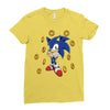Sonic Rings Ladies Fitted T-Shirt