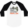 This Girl Loves Her Papillon 3/4 Sleeve Shirt