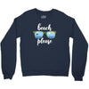 Beach Please Crewneck Sweatshirt