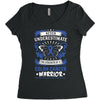 Never Underestimate The Strength Of A Colon Cancer Warrior Women's Triblend Scoop T-shirt