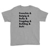 frenchies united Youth Tee
