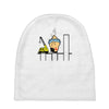 sumo pile driver Baby Beanies