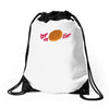 lego my eggo Drawstring Bags