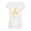cross country running Maternity Scoop Neck T-shirt