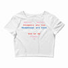 player 2 a love story Crop Top